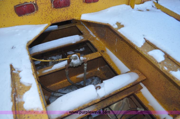 image for item G6405 1972 Load King triple axle belly dump trailer