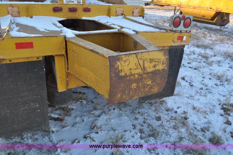 image for item G6405 1972 Load King triple axle belly dump trailer