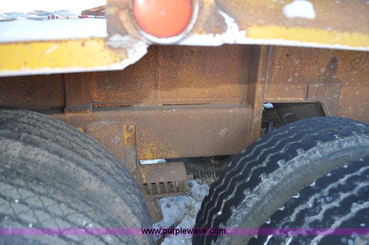 image for item G6405 1972 Load King triple axle belly dump trailer