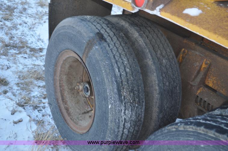 image for item G6405 1972 Load King triple axle belly dump trailer