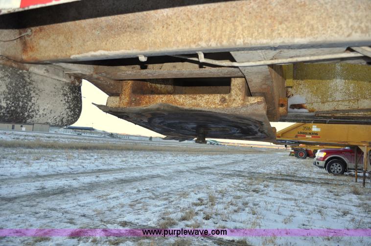 image for item G6406 1973 Fruehauf triple axle belly dump trailer