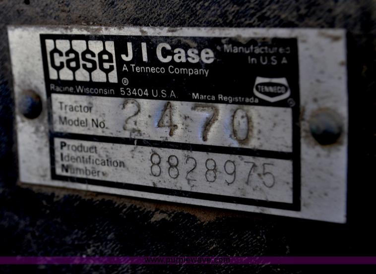 image for item G6408 1977 Case 2470 tractor
