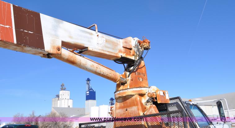 image for item G6421 1988 Chevrolet 7000 flatbed truck with crane