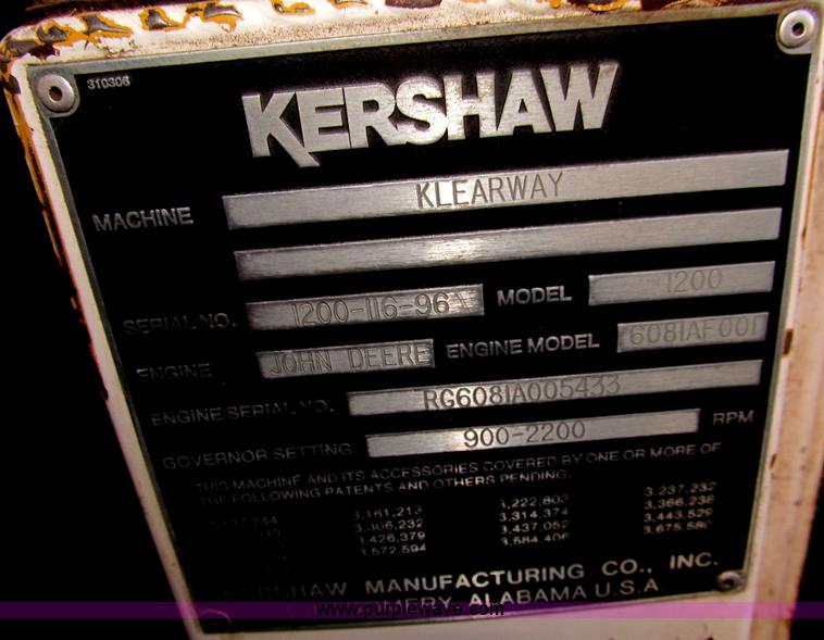 image for item G9521 Kershaw 1200 Klearway brush cutter