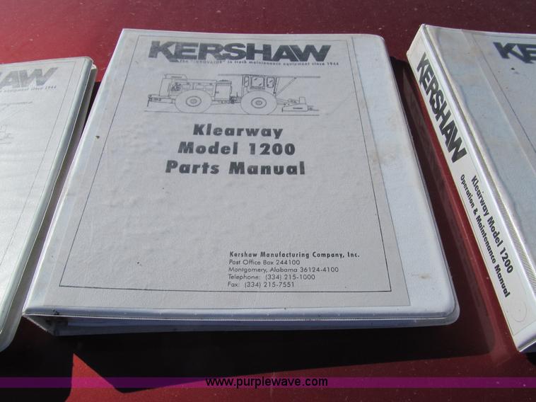 image for item G9521 Kershaw 1200 Klearway brush cutter