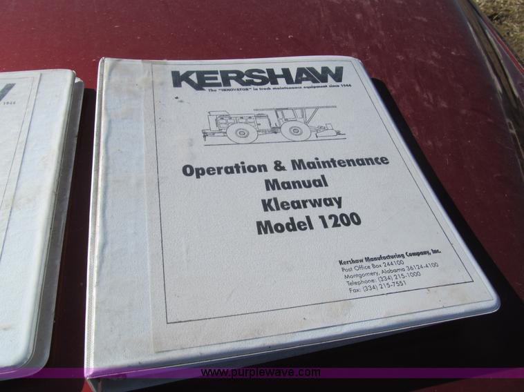 image for item G9521 Kershaw 1200 Klearway brush cutter