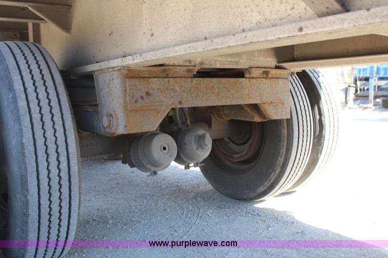 image for item H7798 1978 Raven aluminum flatbed trailer