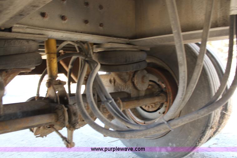 image for item H7798 1978 Raven aluminum flatbed trailer