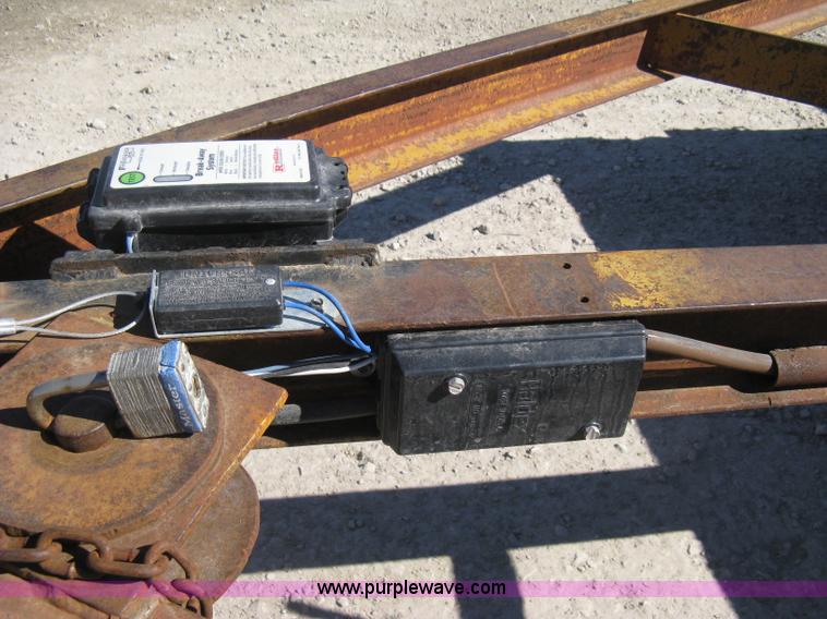 image for item I5696 1979 JFW flatbed equipment trailer