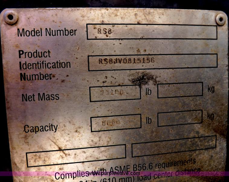 image for item I9129 2004 Gehl RS-8 telehandler