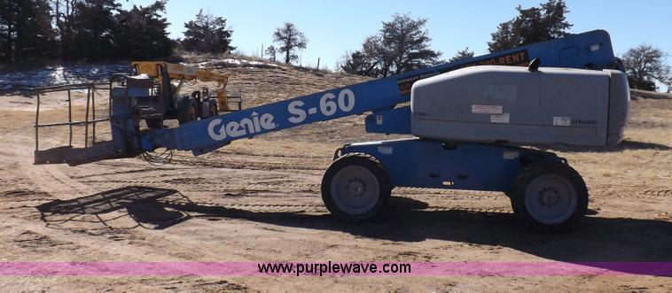 image for item I9130 2005 Genie S-60 boom lift