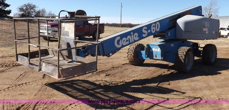 image for item I9130 2005 Genie S-60 boom lift
