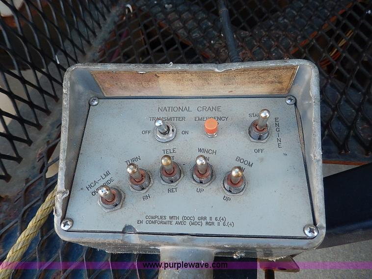 image for item I9408 2001 Sterling L9500 National 1100 crane truck