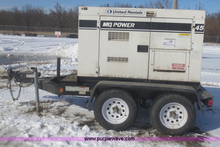 image for item F8190 2011 Whisperwatt DCA-45S5144 AC generator