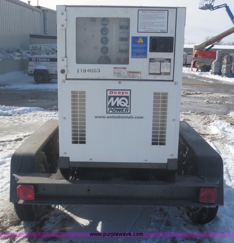 image for item F8190 2011 Whisperwatt DCA-45S5144 AC generator