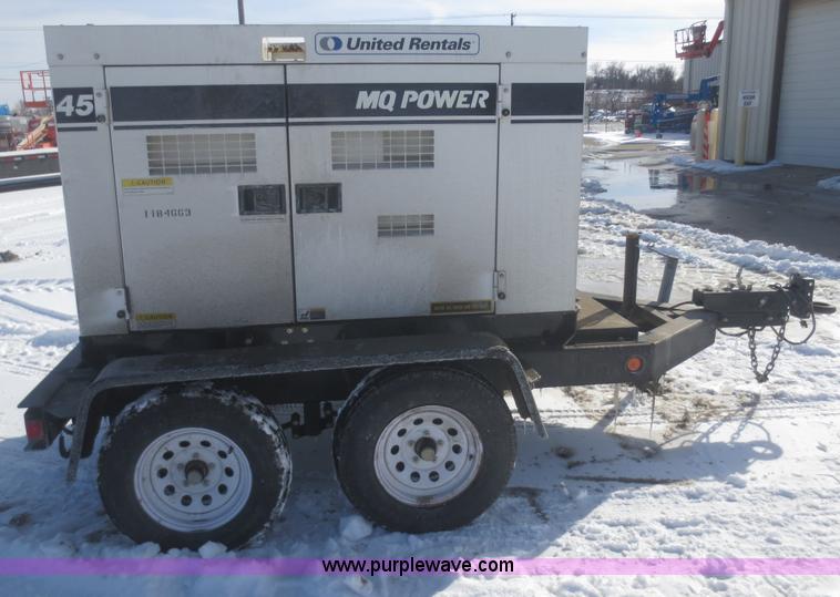 image for item F8190 2011 Whisperwatt DCA-45S5144 AC generator