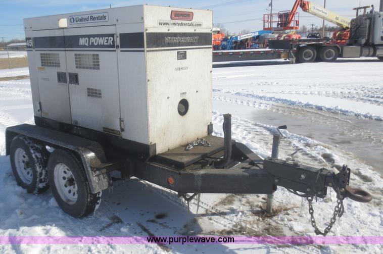 image for item F8190 2011 Whisperwatt DCA-45S5144 AC generator