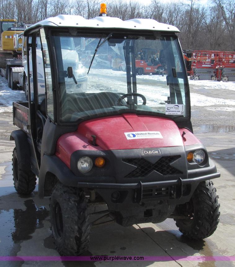 image for item G2298 2008 Club Car XRT1550 IntelliTrak utility vehicle