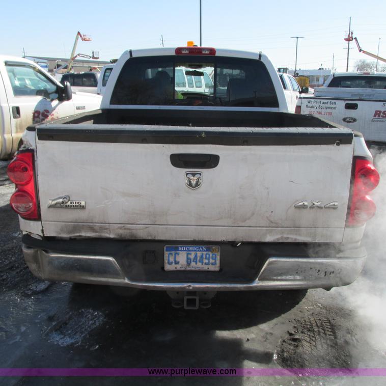 image for item G9165 2008 Dodge Ram 1500 Quad Cab pickup truck