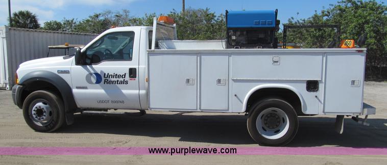 image for item G9525 2006 Ford F550 Super Duty XL service truck