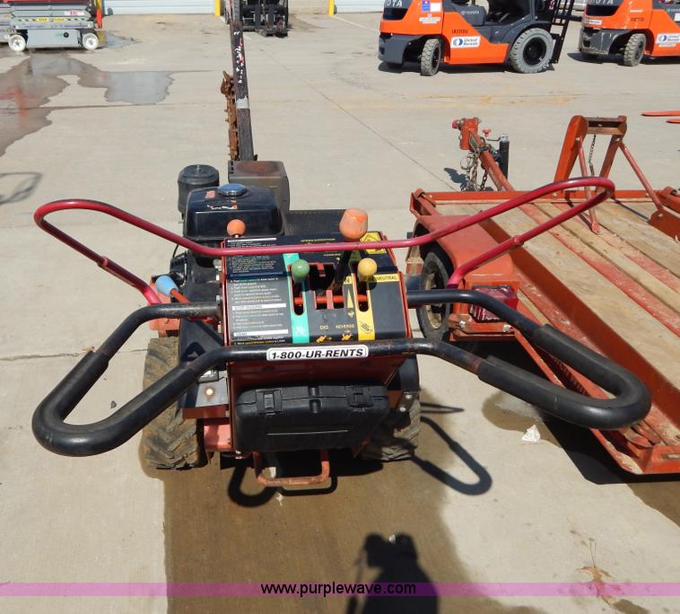 image for item I1142 2007 Ditch Witch 1330H walk-behind trencher