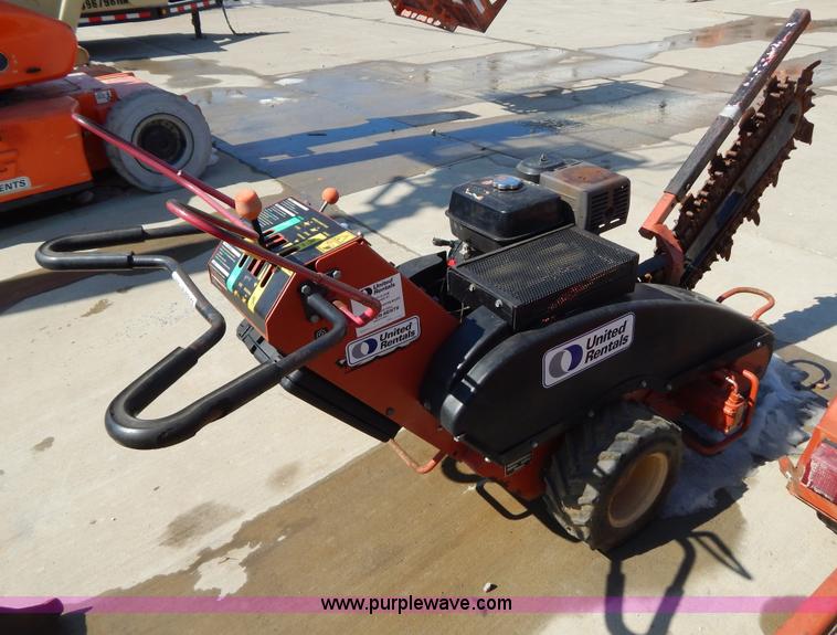 image for item I1142 2007 Ditch Witch 1330H walk-behind trencher