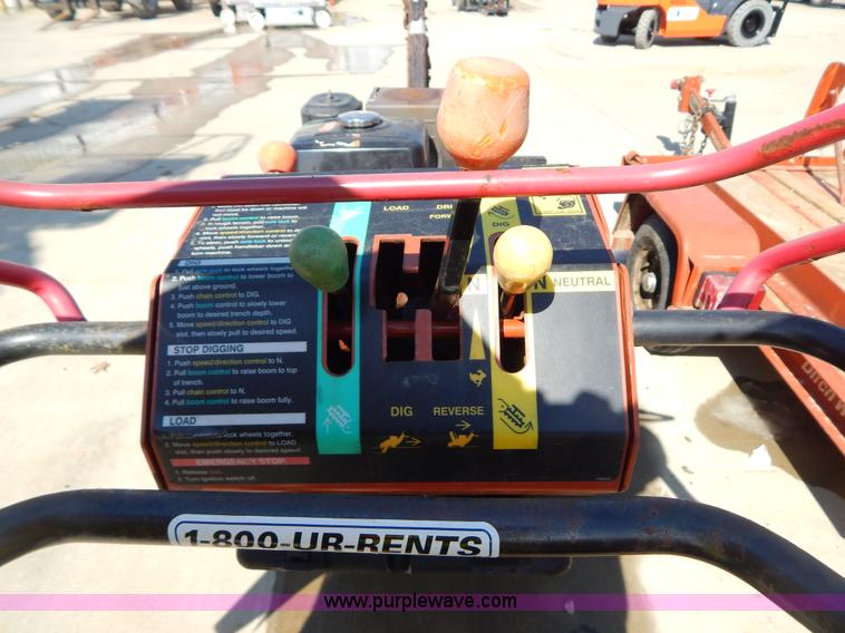 image for item I1142 2007 Ditch Witch 1330H walk-behind trencher