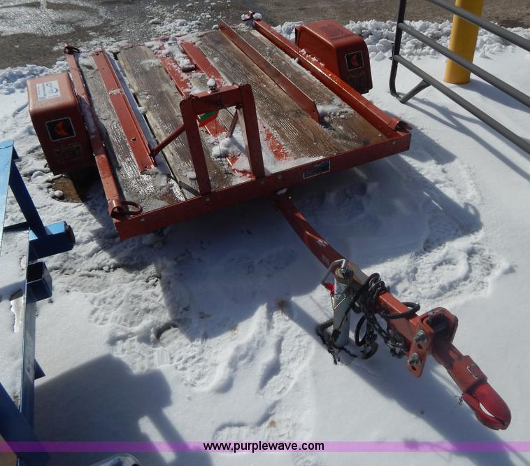 image for item I1166 2007 Ditch Witch S1A  trencher trailer