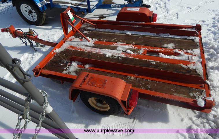 image for item I1166 2007 Ditch Witch S1A  trencher trailer