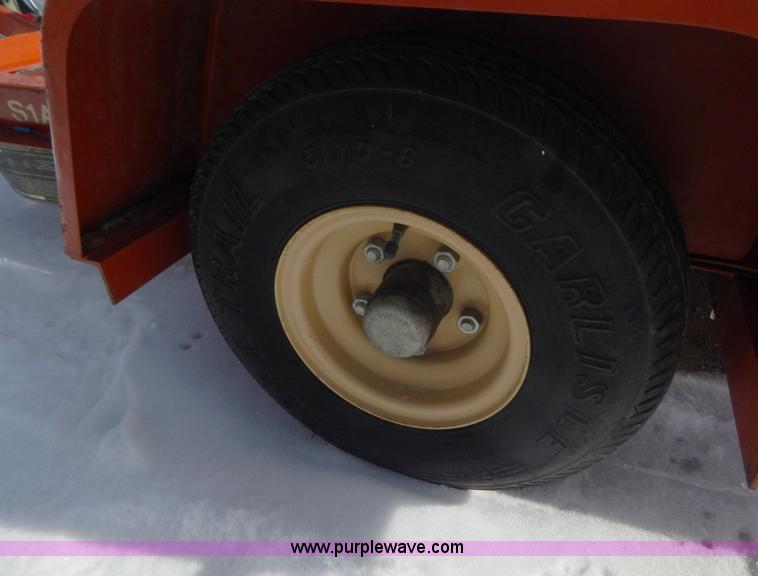 image for item I1166 2007 Ditch Witch S1A  trencher trailer