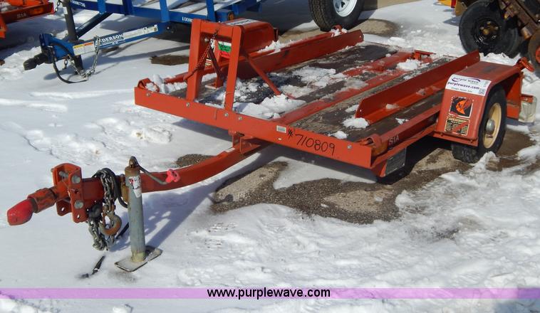 image for item I1167 2007 Ditch Witch S1A trencher trailer