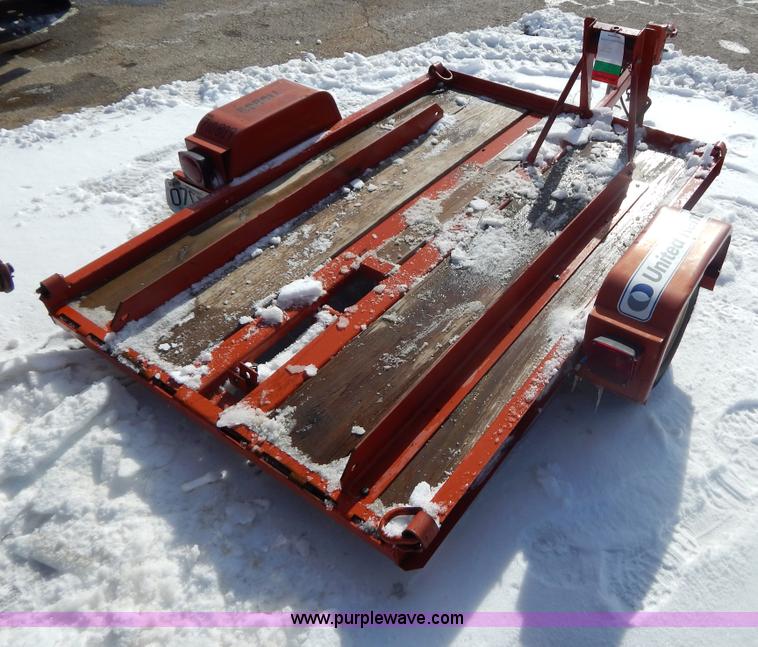 image for item I1167 2007 Ditch Witch S1A trencher trailer