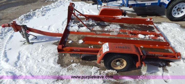 image for item I1167 2007 Ditch Witch S1A trencher trailer