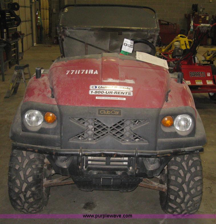 image for item I5625 2008 Club Car XRT Intellitrak utility vehicle