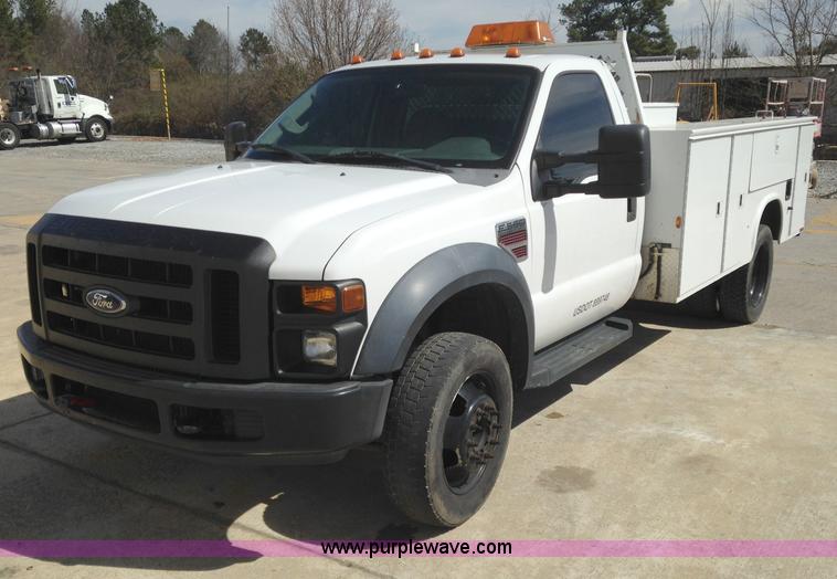 image for item I7222 2008 Ford F550 service truck