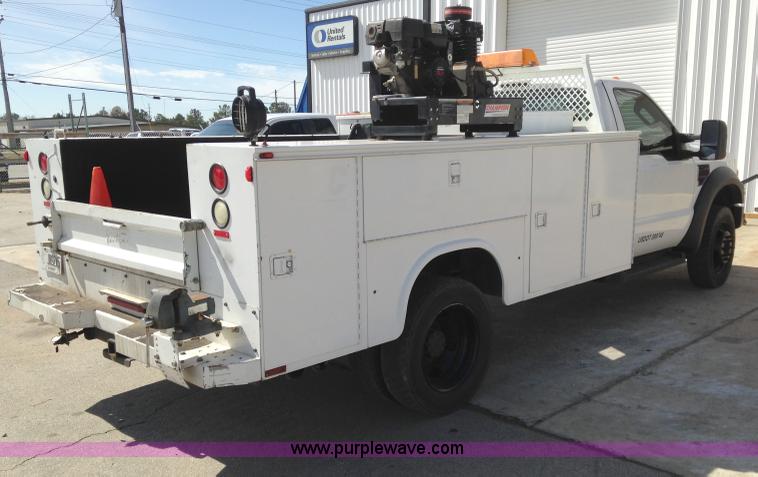 image for item I7222 2008 Ford F550 service truck