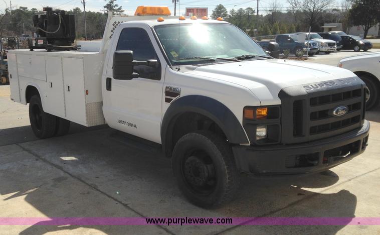 image for item I7222 2008 Ford F550 service truck
