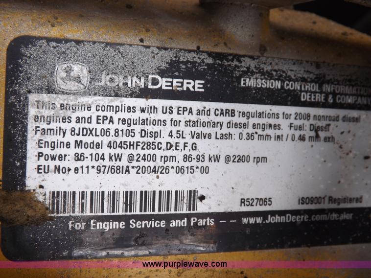 image for item I9089 2008 Sullair 375HJD air compressor