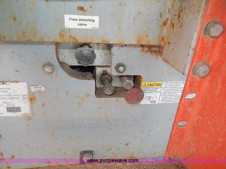 image for item I9336 2007 Skyjack SJIII4626 electric scissor lift