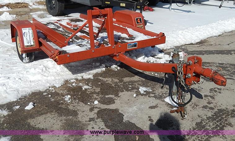 image for item I9359 2007 Ditch Witch S1A trencher trailer