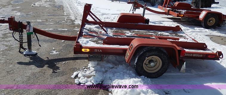 image for item I9359 2007 Ditch Witch S1A trencher trailer