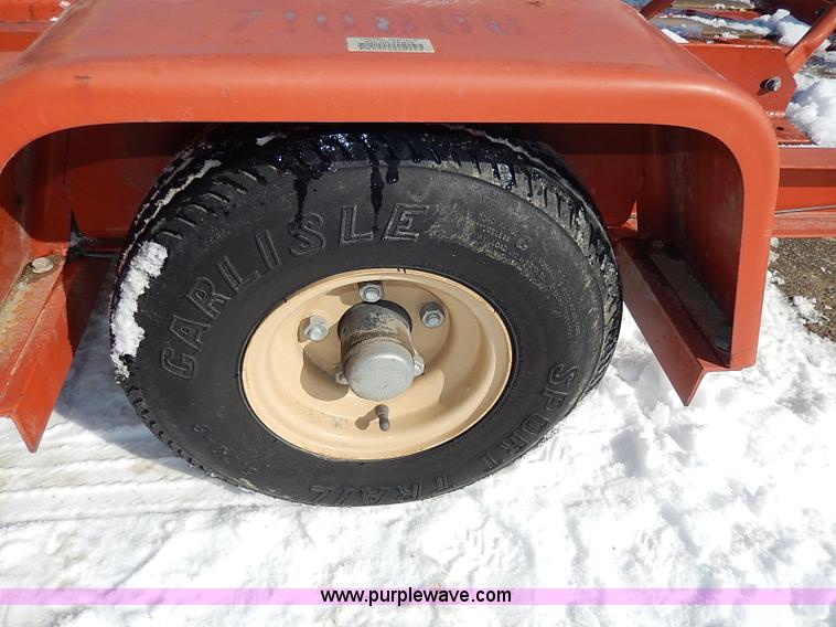 image for item I9359 2007 Ditch Witch S1A trencher trailer