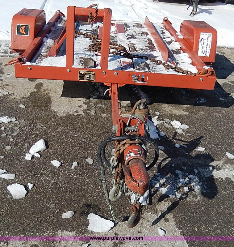 image for item I9360 2007 Ditch Witch S1A trencher trailer