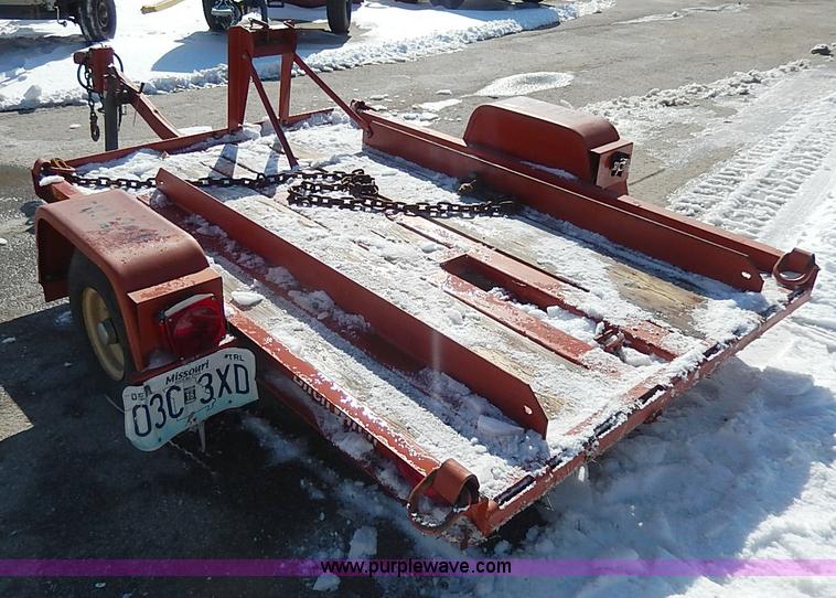 image for item I9360 2007 Ditch Witch S1A trencher trailer