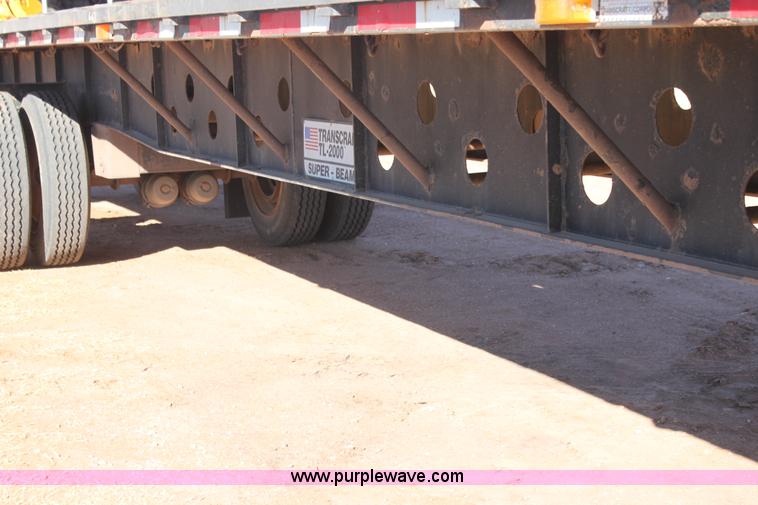 image for item AJ9495 1995 Transcraft TL-2000 48' flatbed trailer