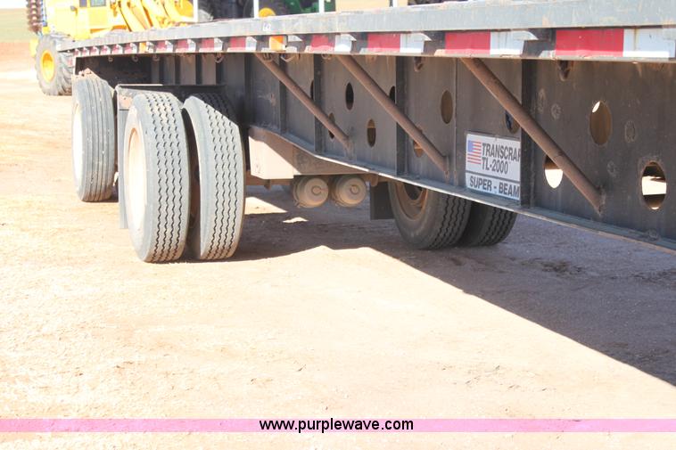 image for item AJ9495 1995 Transcraft TL-2000 48' flatbed trailer