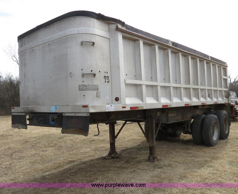 image for item B4865 1988 Ravens aluminum end dump bed