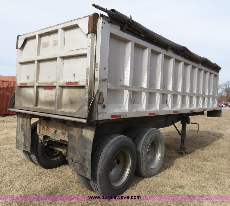 image for item B4865 1988 Ravens aluminum end dump bed