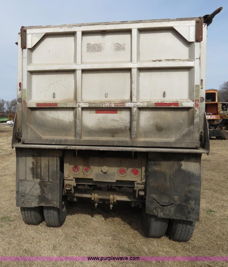 image for item B4865 1988 Ravens aluminum end dump bed