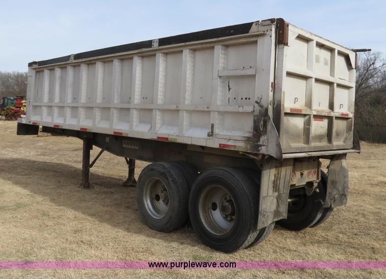 image for item B4865 1988 Ravens aluminum end dump bed